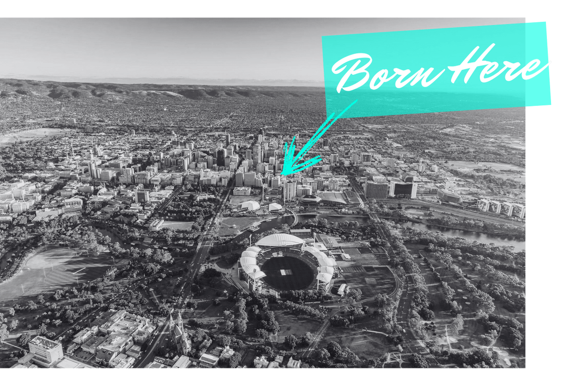 An image of Adelaide, South Australia, where Lumin Sports was founded.